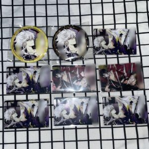 Shinsengumi Akatsuki Furoku Forget-To-Look Clear Card With Confession Message Ca