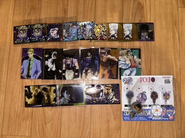 Jojo'S Bizarre Adventure Gacha Card Stickers F/S-M503 from japan Rare  Good cond