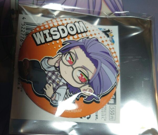Hypnosis Microphone Pukasshu Can Badge Azalea Forest F/S-M501 from japan Rare  G