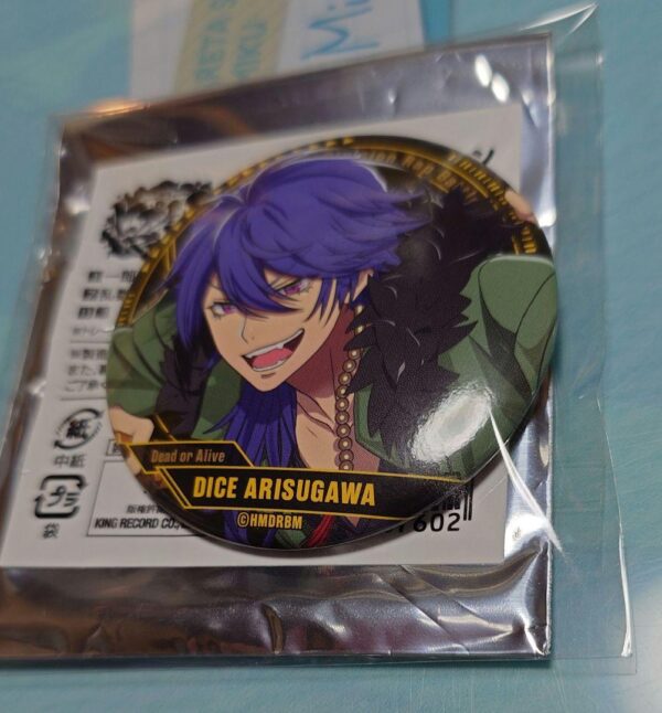 Hypnosis Microphone Can Badge Character Collection Teito F/S-M501 from japan Rar