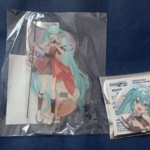 Project Seka Sekarai Acsta Can Badge Hatsune Miku F/S-M501 from japan Rare  Good