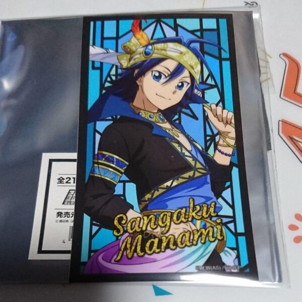 Yowamushi Pedal Collaboration Cafe Honpo Sticker Manami F/S-M501 from japan Rare