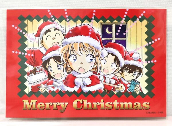 Tottori-Only Detective Conan Postcards Boys Detectives Edogawa Haibara Ai Santa