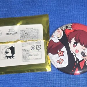 Persona 5 Can Badge Kasumi F/S-M501 from japan Rare  Good condition