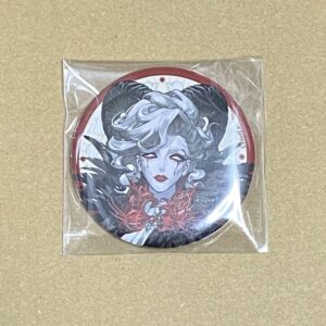 Personality V: Opera Singer Can Badge The Character F/S-M501 from japan Rare  Go