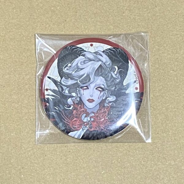 Personality V: Opera Singer Can Badge The Character F/S-M501 from japan Rare  Go