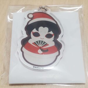 Personality 5/Geisha/Snowman Keychain F/S-M501 from japan Rare  Good condition