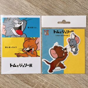 Tom Jerry Postcard Limited Wall Sticker 85Th Anniversary F/S-M501 from japan Rar