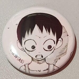 Yowamushi Pedal 100Can Badge Midosuji Childhood F/S-M501 from japan Rare  Good c