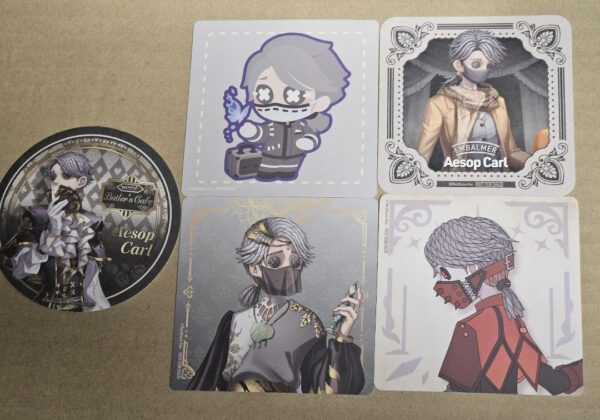 Identityv Butler'S Cafe Coffin Coaster F/S-M501 from japan Rare  Good condition