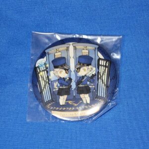 Persona Can Badge Juscaro F/S-M501 from japan Rare  Good condition