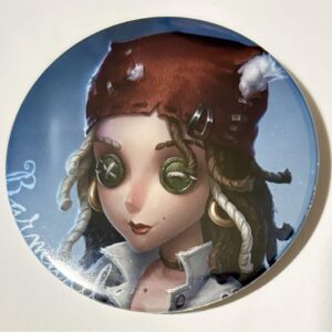Barmaid Initial Setting Picture Identity V Personality 5Th Can Badge F/S-M501 fr