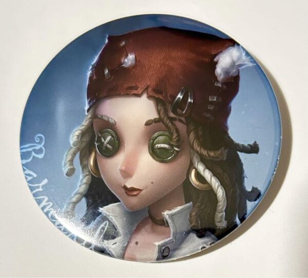 Barmaid Initial Setting Picture Identity V Personality 5Th Can Badge F/S-M501 fr