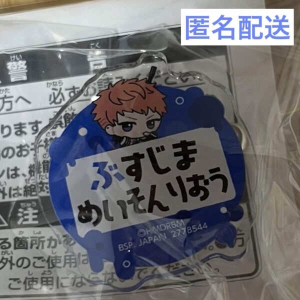 Dokushima Mason Rioyoi Hypnosis Microphone Name Acrylic Badge F/S-M501 from japa