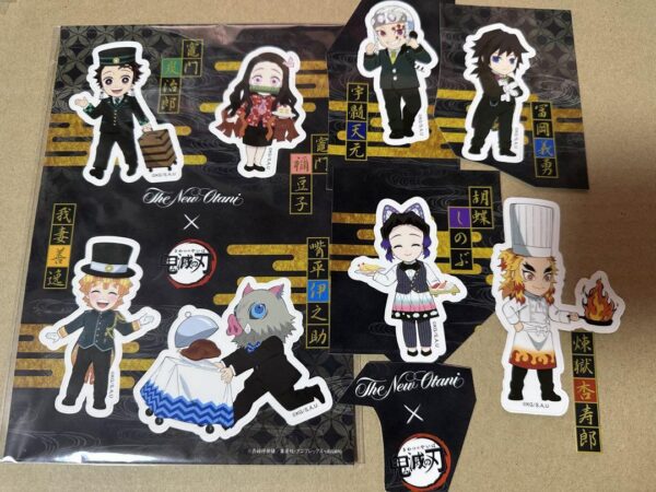 Demon Slayer Hotelotani Sticker F/S-M501 from japan Rare  Good condition