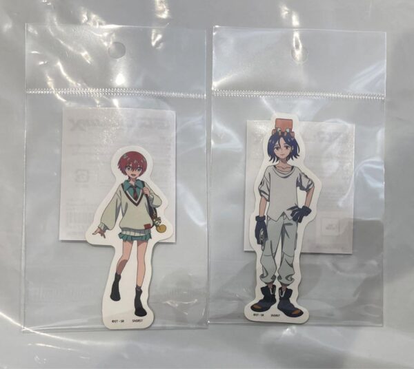 Machu Shuji Ito Sticker Gundam Gquuuuux Zeke Ax 6 F/S-M503 from japan Rare  Good