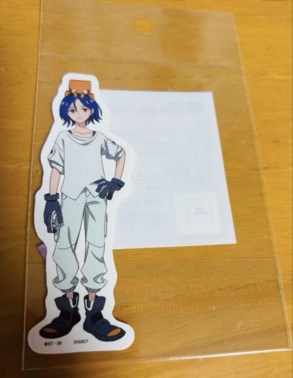 Gundam Zeke Axe Sticker Shuji F/S-M503 from japan Rare  Good condition