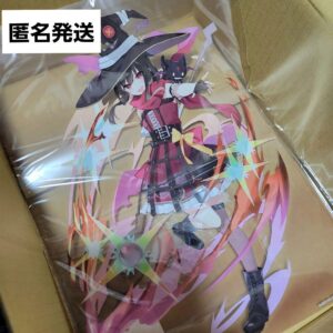 Commemorative Costume Ver. Megumin Clear Poster Konosuba Chomusuke Lottery F/S-M