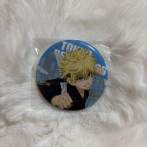 Tokyo Revengers Matsuno Chifuyu Glitter Can Badge F/S-M501 from japan Rare  Good