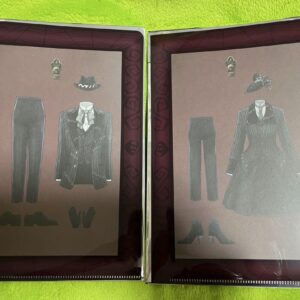 Twisted Wonderland Nightmare Halloween Costume Sticker Clear File Riddle Tray F/