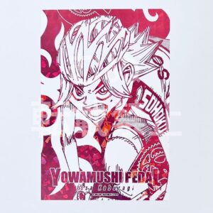 Yowamushi Pedal Akita Shoten Tsutaya Ip Foil Print Message Card Kaburagi F/S-M50