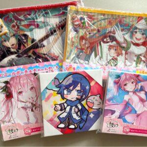 Hatsune Miku Vocaloid Wall Poster Pouch F/S-M501 from japan Rare  Good condition