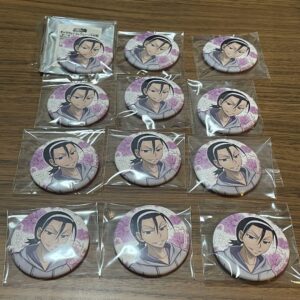 Weak Peda Todo Can Badge F/S-M501 from japan Rare  Good condition