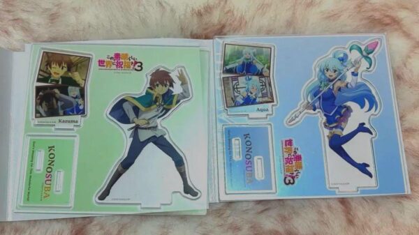 Blessings On This Wonderful World Acrylic Stand Set Daiso F/S-M503 from japan Ra