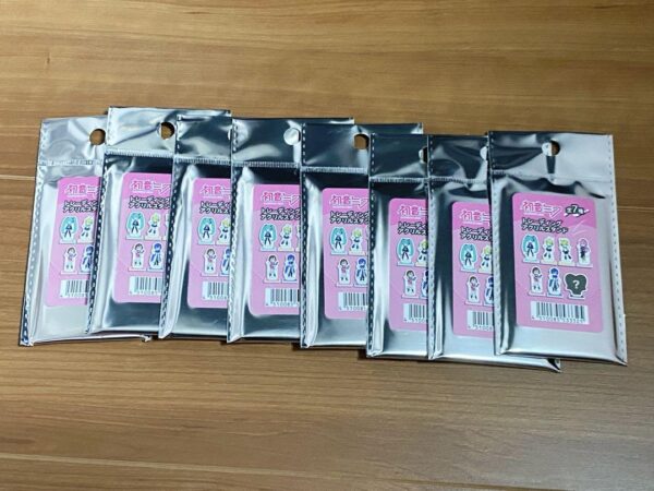 Hatsune Miku Trading Acrylic Stand 8 Pieces F/S-M501 from japan Rare  Good condi