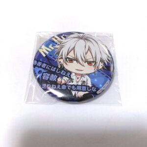 Hypnosis Microphone Mike Aohitsu Samakoki Can Badge F/S-M501 from japan Rare  Go