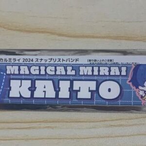 Hatsune Miku Magical Mirai 2024 Snap Wristband Kaito F/S-M501 from japan Rare  G