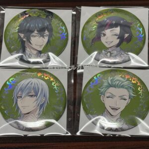 Twisted Wonderland Platinum Jacket Aurora Foil Can Badge Diasomnia F/S-M503 from