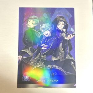 Twisted Wonderland Clear File Octavinell F/S-M503 from japan Rare  Good conditio