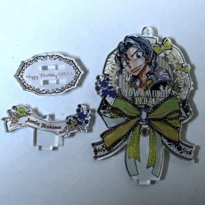 Teshima Junta Acsta Yowamushi Pedal Flower F/S-M501 from japan Rare  Good condit