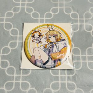 Rascal Madimilla Kagamine Rin Can Badge F/S-M501 from japan Rare  Good condition