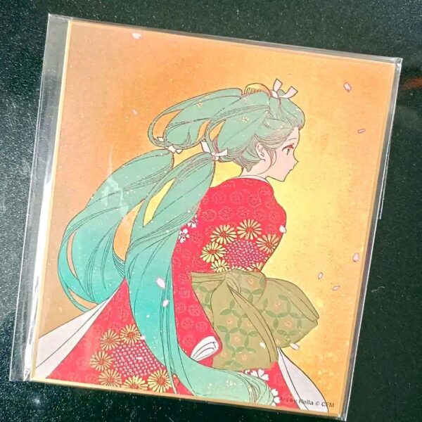Hatsune Miku Tokyo National Museum Collaboration Color Paper Remember F/S-M501 f