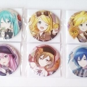 Project Seka Bachasin Anniversary/Birthday Illustration Can Badge F/S-M501 from