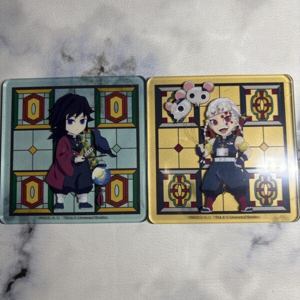 Demon Slayer: Kimetsu No Yaiba Tomioka Giyuu Uzui Tengen Acrylic Coaster F/S-M50