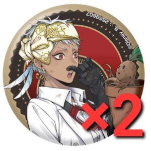 Twisted Wonderland Badge Experimental Clothing Karim F/S-M503 from japan Rare  G