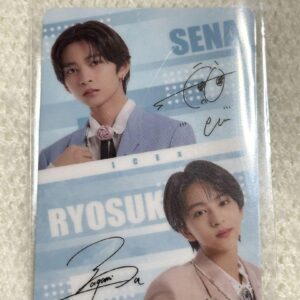 Ebidan Wafer Card Yagami Ryosuke Takeno Seiyu Pair Design Sign F/S-M501 from jap