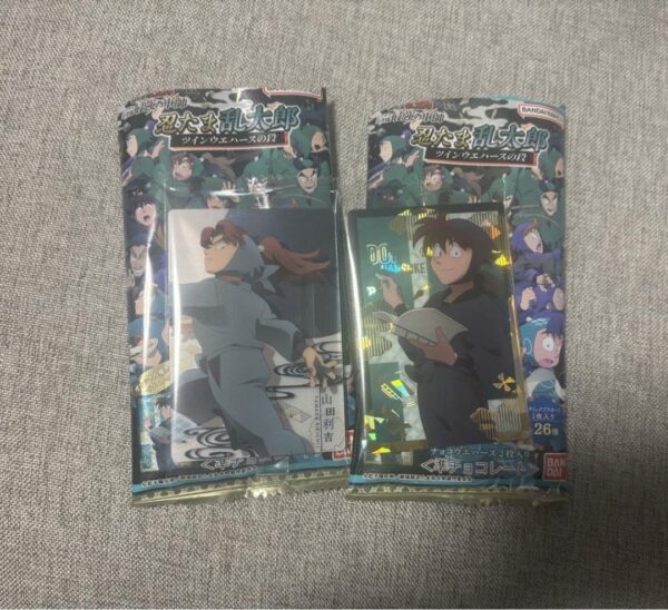 Nintama Rantaro Wafer Yamada Toshikichi Doi Hansuke F/S-M501 from japan Rare  Go