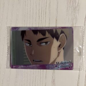 Wakatoshi Ushijima Haikyu Wafers 5 F/S-M501 from japan Rare  Good condition