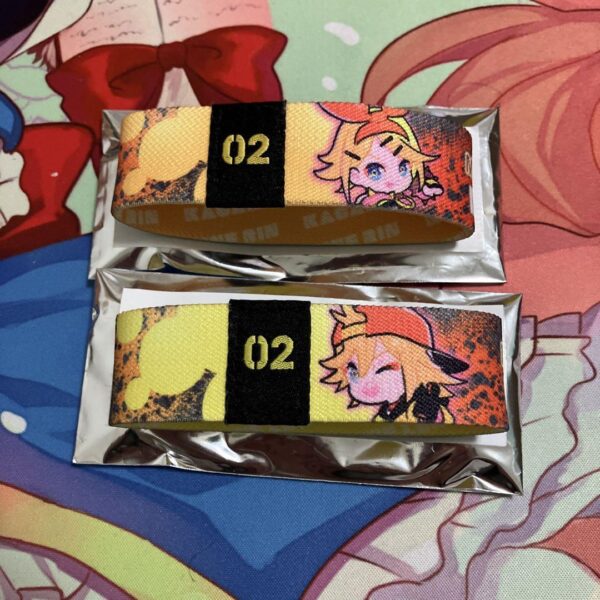 Hatsune Miku Magical Mirai 2023 Kagamine Rin Ren Wristband F/S-M501 from japan R