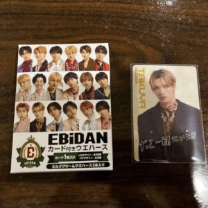 Ebidan Card Included Wafer Buddiis Takuya F/S-M501 from japan Rare  Good conditi