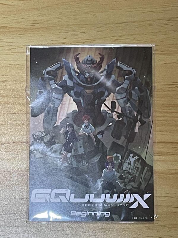 Gundam Zeek Axe Postcard Bonus Movie F/S-M503 from japan Rare  Good condition