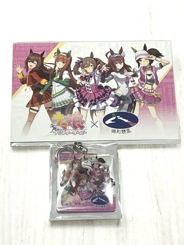 Uma Musume Urawa Racecourse Collaboration Novelty Acrylic Keychain Postcard Set