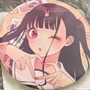 Hey, It Hurts To Love It. Bonus Can Badge Chutan F/S-M501 from japan Rare  Good