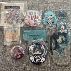 Magical Mirai Hatsune Miku Goods Set F/S-M501 from japan Rare  Good condition
