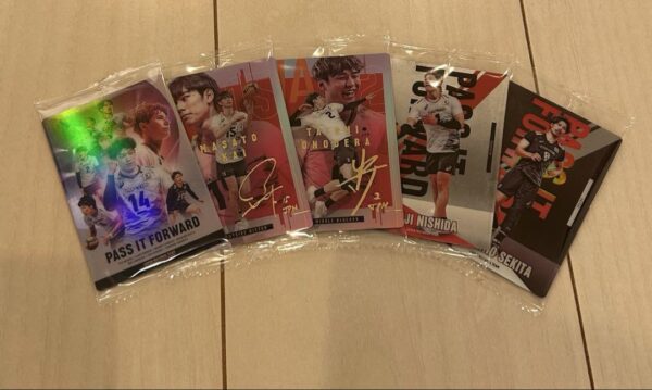 Men'S Volleyball Trading Card Wafers Special F/S-M501 from japan Rare  Good cond