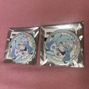 Hatsune Miku The Guest Can Badge F/S-M501 from japan Rare  Good condition